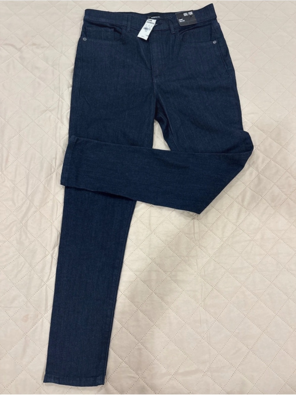 Express Slim Straight Women’s Jeans - Dark Blue